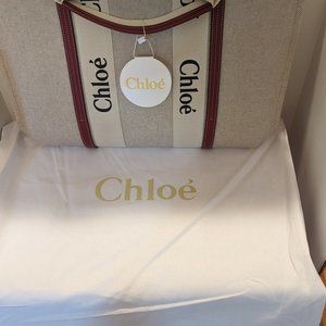 Chloe Large Woody Tote Bag